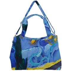 Painting Illustrations Vincent Van Gogh Double Compartment Shoulder Bag by Wegoenart