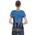 Smart City Circuit Board Short Sleeve Front Detail Top View2