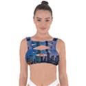 Smart City Circuit Board Bandaged Up Bikini Top View1