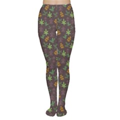 Tribal Leaves House Art Tribal Art Tights by Wegoenart