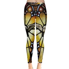 Spain Catalonia Montserrat Church Inside Out Leggings by Wegoenart