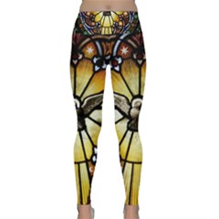 Spain Catalonia Montserrat Church Lightweight Velour Classic Yoga Leggings by Wegoenart