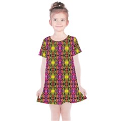 Abstract 41 Kids  Simple Cotton Dress by ArtworkByPatrick