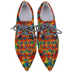 Abstract 42 Women s Pointed Oxford Shoes by ArtworkByPatrick