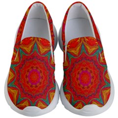 Background Pattern Surface Texture Kids  Lightweight Slip Ons by Wegoenart