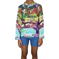 Southern California 1 1 Kids  Long Sleeve Swimwear