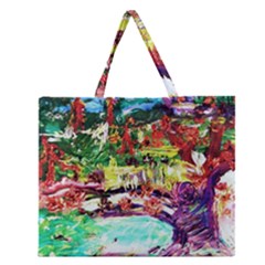 Southern California 1 1 Zipper Large Tote Bag by bestdesignintheworld