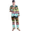 Southern California 1 1 Men s Satin Pajamas Long Pants Set View1