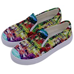 Southern California 1 1 Kids  Canvas Slip Ons by bestdesignintheworld