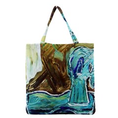 Horsy Grocery Tote Bag by bestdesignintheworld