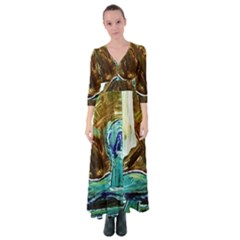 Horsy Button Up Maxi Dress