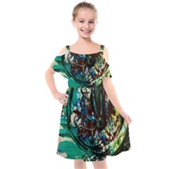 Clock 1 1 Kids  Cut Out Shoulders Chiffon Dress