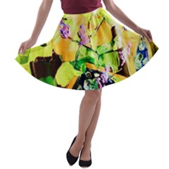 Lilac On A Counter Top 1 A-line Skater Skirt by bestdesignintheworld