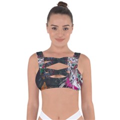 Wild Swans Bandaged Up Bikini Top