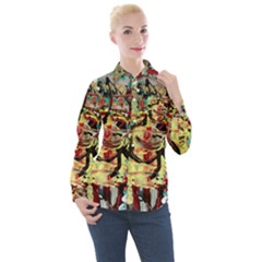 Little Bird 1 1 Women s Long Sleeve Pocket Shirt