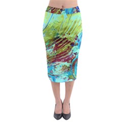 June Gloom 12 Midi Pencil Skirt by bestdesignintheworld