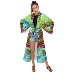 June Gloom 12 Maxi Kimono