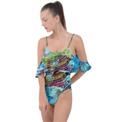 June Gloom 12 Drape Piece Swimsuit