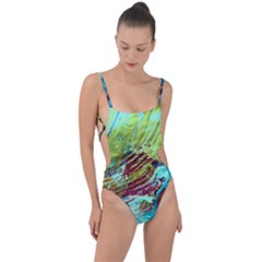 June Gloom 12 Tie Strap One Piece Swimsuit