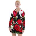 Roses 1 1 Women s Long Sleeve Casual Dress View1