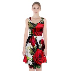 Roses 1 1 Racerback Midi Dress by bestdesignintheworld