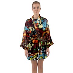 York 1 1 Long Sleeve Satin Kimono by bestdesignintheworld