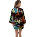 York 1 1 Long Sleeve Satin Kimono View2