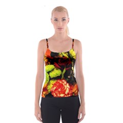 Flowers 1 1 Spaghetti Strap Top by bestdesignintheworld