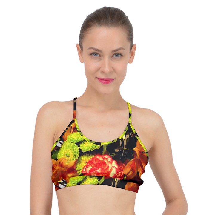 Flowers 1 1 Basic Training Sports Bra