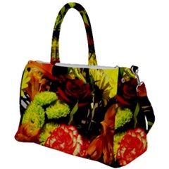 Flowers 1 1 Duffel Travel Bag by bestdesignintheworld