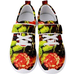 Flowers 1 1 Men s Velcro Strap Shoes by bestdesignintheworld