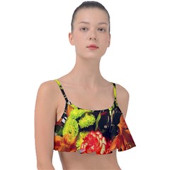 Flowers 1 1 Frill Bikini Top by bestdesignintheworld