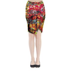 July 1 1 Midi Wrap Pencil Skirt by bestdesignintheworld