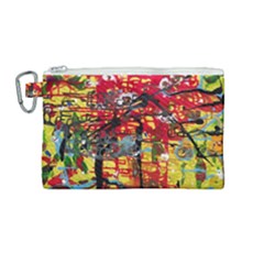 July 1 1 Canvas Cosmetic Bag (medium) by bestdesignintheworld