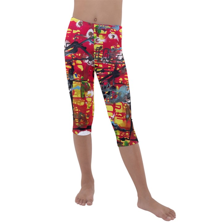 July 1 1 Kids  Lightweight Velour Capri Leggings 