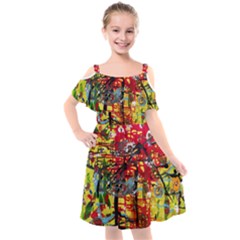 July 1 1 Kids  Cut Out Shoulders Chiffon Dress by bestdesignintheworld