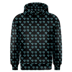 Aqua Pansies Men s Overhead Hoodie by snowwhitegirl