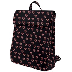 Red Pansies Flap Top Backpack by snowwhitegirl