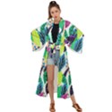 Leaves  Maxi Kimono View1