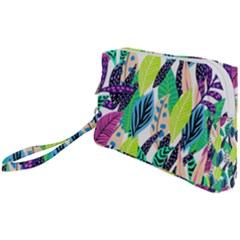 Leaves  Wristlet Pouch Bag (small) by Sobalvarro