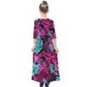 Leaves Kids  Quarter Sleeve Maxi Dress View2