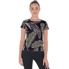 Jungle Short Sleeve Sports Top  by Sobalvarro