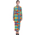 Pop Art  Turtleneck Maxi Dress View1