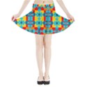 Pop Art  Mini Flare Skirt View3