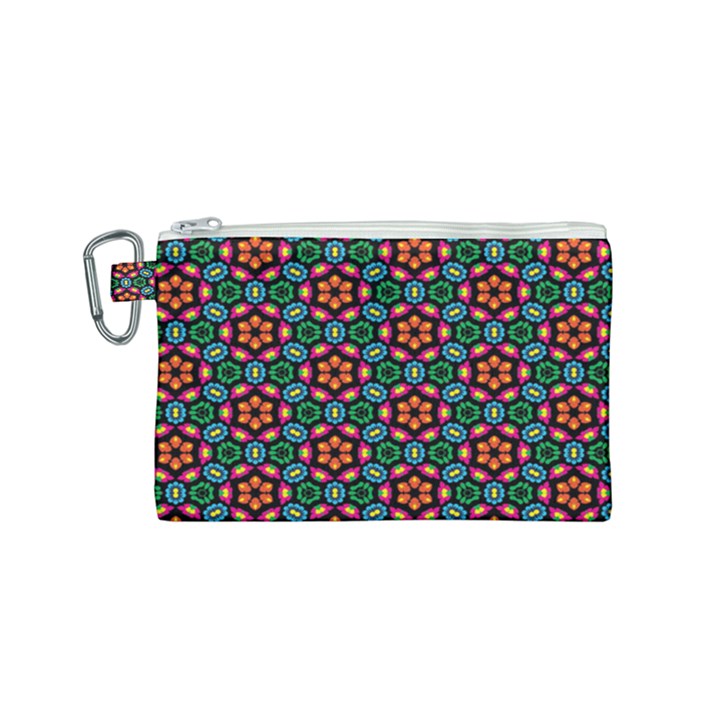 Pattern  Canvas Cosmetic Bag (Small)