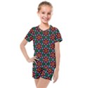 Pattern  Kids  Mesh Tee and Shorts Set View1