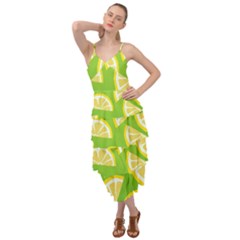 Lemon Fruit Healthy Fruits Food Layered Bottom Dress