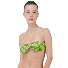 Lemon Fruit Healthy Fruits Food Classic Bandeau Bikini Top 