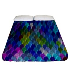 Background  Fitted Sheet (queen Size) by Sobalvarro