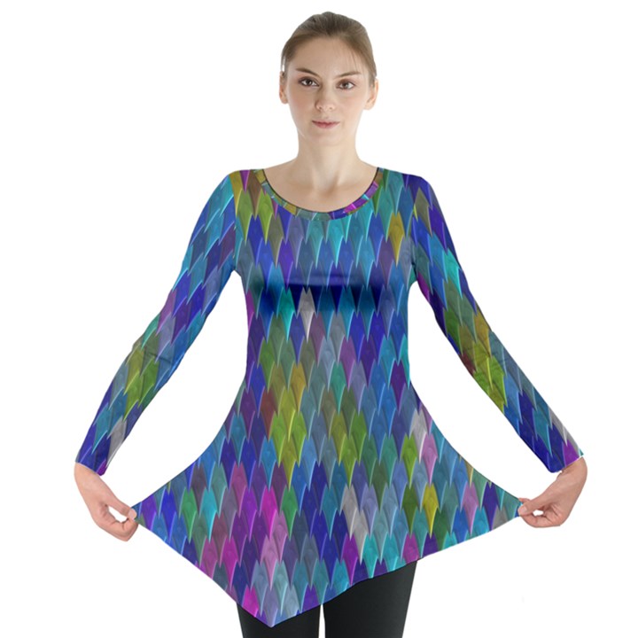 Background  Long Sleeve Tunic 